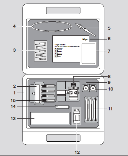 德爾格壓縮空氣檢測(cè)儀說明書
