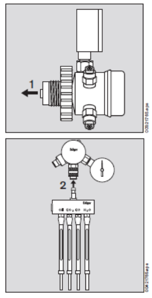 德爾格壓縮空氣檢測(cè)儀連接方法